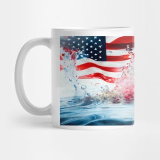 National Nations Flags - American Flag - Stars And Stripes Mug